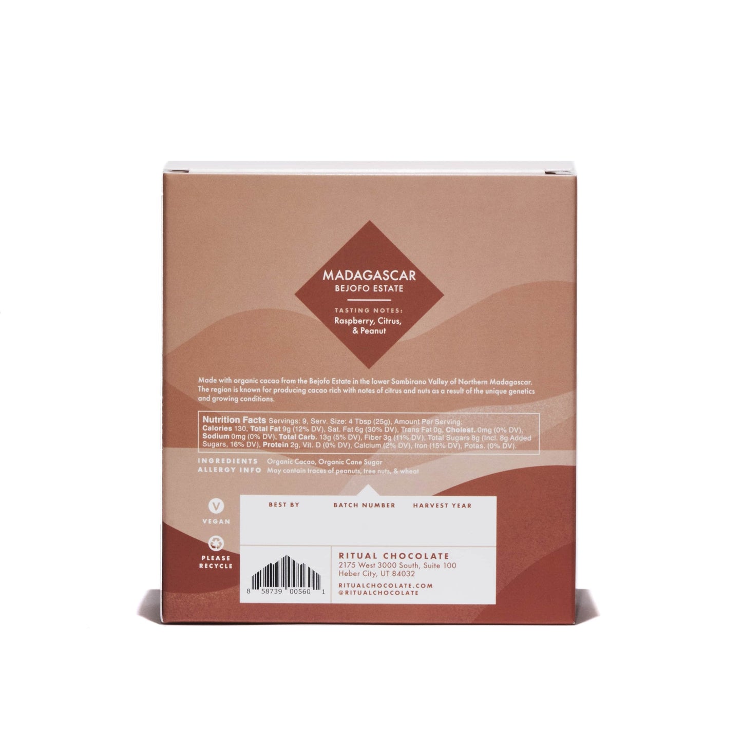 Madagascar Drinking Chocolate 75% - Wholesale